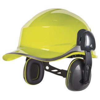 DELTA PLUS INTERLIGHTHE CLIP-ON HELMET MOUNT EARMUFFS SNR 26DB NRR 24DB