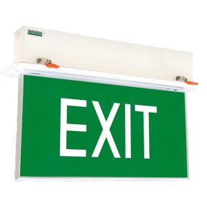DENKO SLIM FLEX LED EMERGENCY EXIT SIGN EMFLEX R1602M