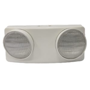 DENKO DECORATIVE WHITE TWIN-FLOOD EMERGENCY LIGHT DL 2301NM