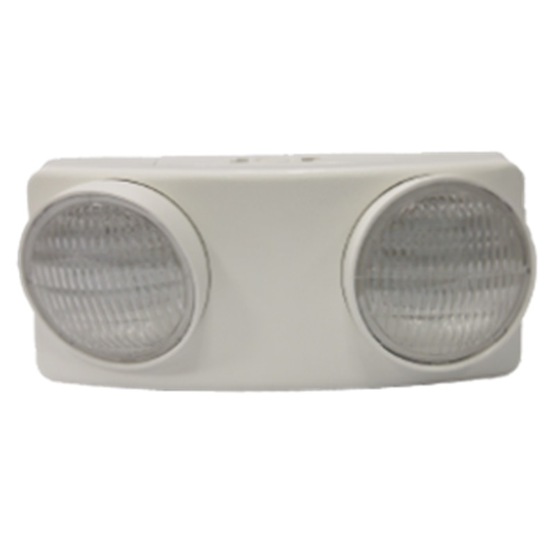 DENKO DECORATIVE WHITE TWIN-FLOOD EMERGENCY LIGHT DL 2301NM