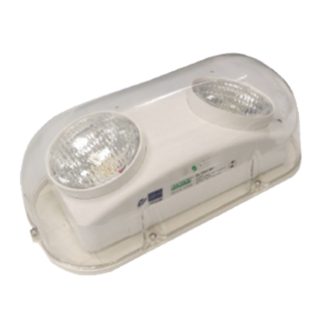 DENKO DECORATIVE LED TWIN-FLOOD EMERGENCY LIGHT WEATHERPROOF DL 2301NM WP
