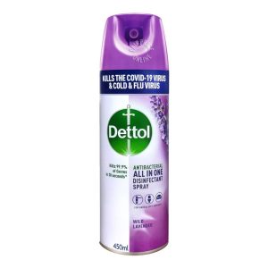 DETTOL DISINFECTANT SPRAY WILD LAVENDER 450ML