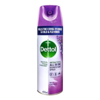 DETTOL DISINFECTANT SPRAY WILD LAVENDER 450ML