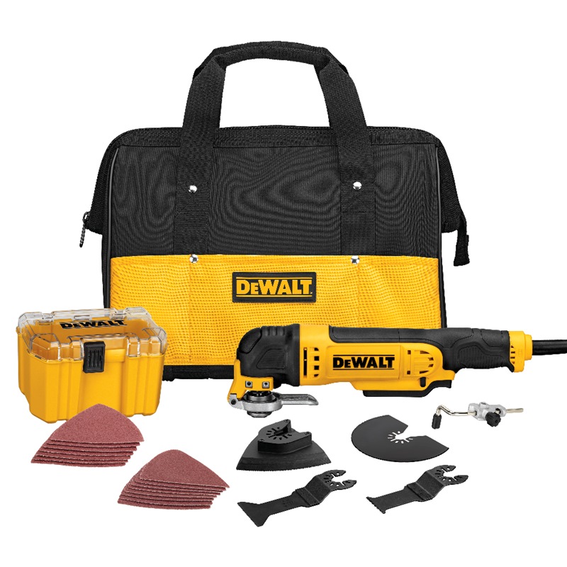 DEWALT OSCILLATING MULTI-TOOL KIT W/ACCESSORIES DWE315K