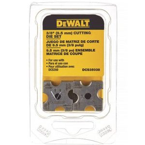 DEWALT REPLACEMENT CUTTING DIE SET 3/8" DCS35038