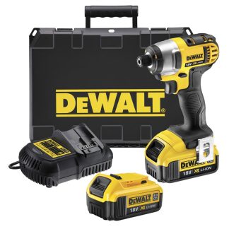 DEWALT 18V 4.0AH XR COMPACT IMPACT DRIVER DCF885M2