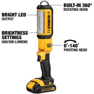 DEWALT 18V LI-ION HANDHELD LED WORKLIGHT DCL050-XJ (BARE UNIT)