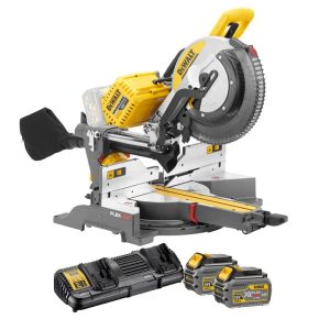 DEWALT FLEXVOLT SLIDE COMPOUND MTRE SAW 305mm 54V 2 X 6AH BATT DHS780T2-GB
