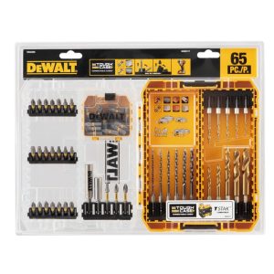 DEWALT TSTAK® TOUGH MEDIUM CASE 65 PCS DRILL DRIVER BIT ACCESSORIES DWACS65