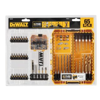 DEWALT TSTAK® TOUGH MEDIUM CASE 65 PCS DRILL DRIVER BIT ACCESSORIES DWACS65