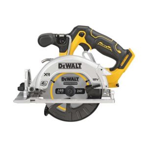 DEWALT 12V LI-ION XR BRUSHLESS 140MM CIRCULAR SAW + TSTAK BOX DCS512NT-KR (BARE UNIT)