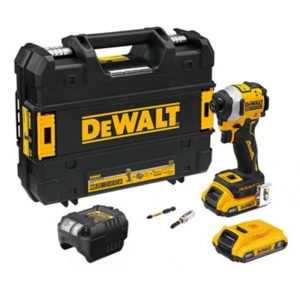 DEWALT 20V 2X2.0AH LI-ION BRUSHLESS ATOMIC IMPACT DRIVER KIT DCF850D2A-B1