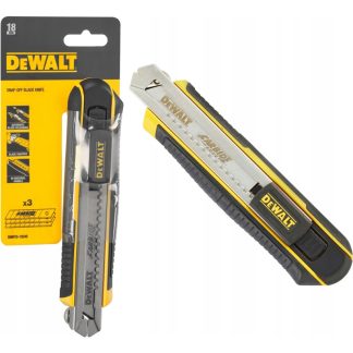 DEWALT 18MM SNAP-OFF KNIFE WITH AUTO- LOCK SLIDER DWHT0-10249