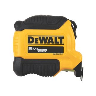 DEWALT COMPACT MEASURING TAPE 28MM BLADE 8M/26FT DWHT38127-5
