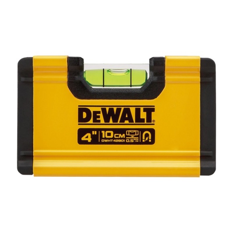 DEWALT MAGNETIC MINI BOX BEAM LEVEL 100MM DWHT42801