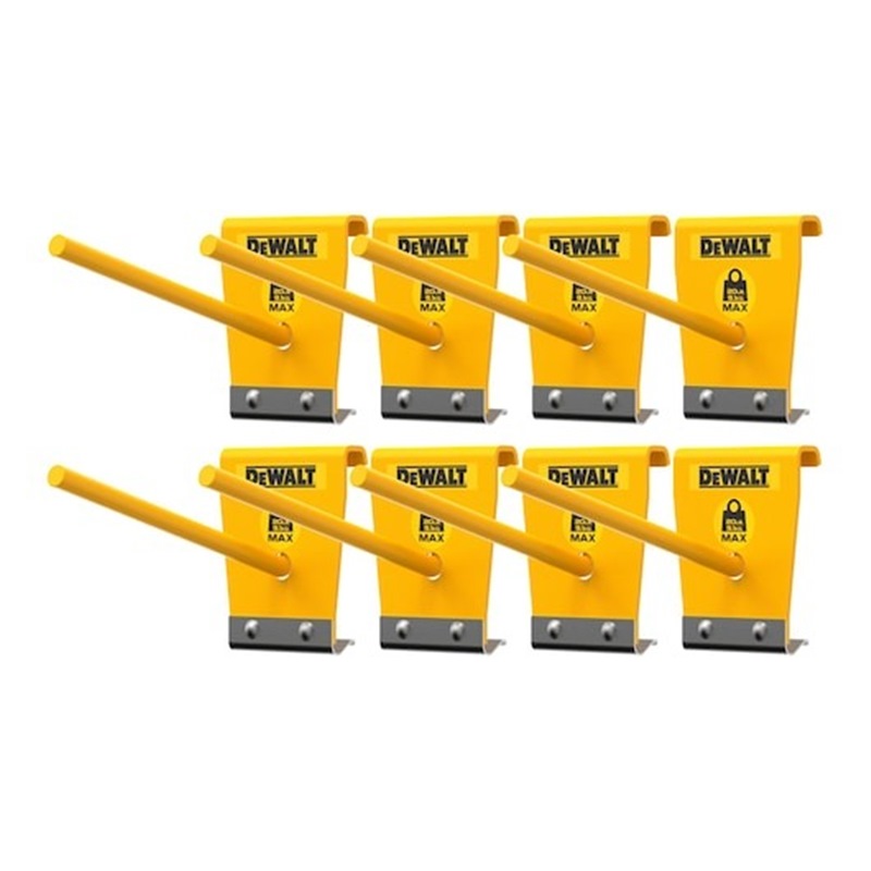 DEWALT TOOL ORGANIZER CORDED POWER TOOL PEG HOOK SET 8-PACK DWST82817