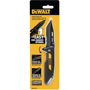 DEWALT FOLDING KNIFE WITH BALL BEARING ASSIST DWHT10910