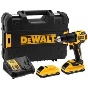 DEWALT 20V BL ULTRA COMPACT HAMMER DRILL,2X3.0AH DCD709L2-B1