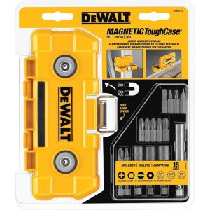 DEWALT 15PCS MAGNETIC TOUGH CASE DWMTC15