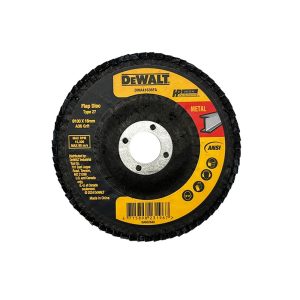 DEWALT 4" FUSED ALUMINUM OXIDE FLAP DISC