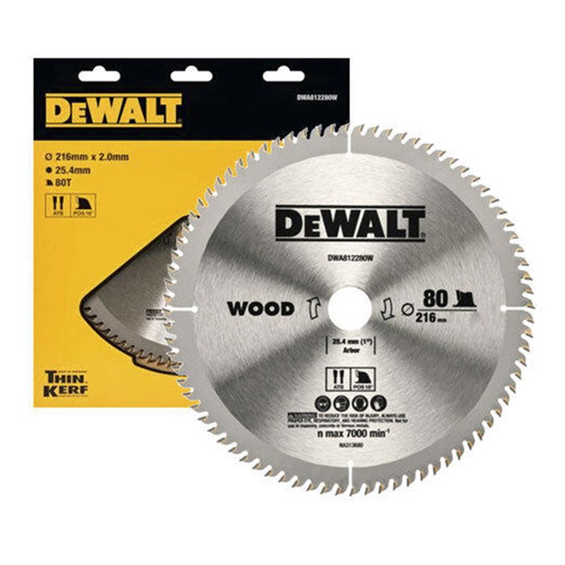 DEWALT TCT WOOD SAW BLADE