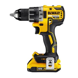DEWALT 18V 2X4.0AH LI-ION 13MM BRUSHLESS DRILL DRIVER DCD791M2