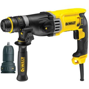 DEWALT 28MM (1-1/8") SDS+ 3-MODE ROTARY HAMMER, 900W, D25144K