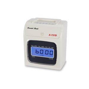 DIGITAL TIME CARD MACHINE A-737D