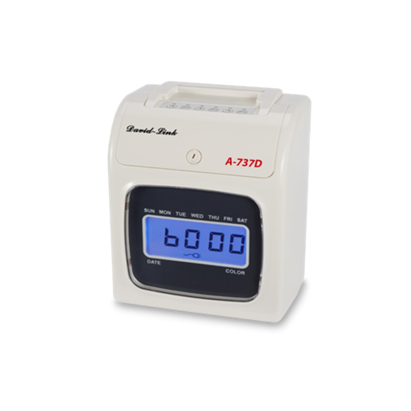 DIGITAL TIME CARD MACHINE A-737D