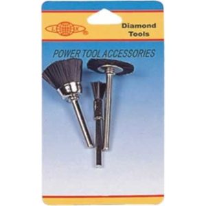 DMD NYLON BRUSH 3.0MM SHANK 3PPP~LX-04010