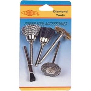 DMD MIXED BRUSH 3.0MM SHANK 5PPP~LX-04012