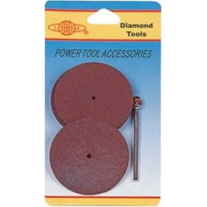 DMD PINK RESIN BOND DISC 38MM+1MANDREL 8PPP~LX-04020