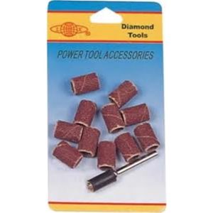 DMD 1/4"SANDING BAND+1RUBBER HOLDER 12PPP~LX-04026