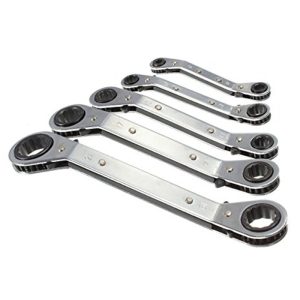 DOUBLE ACE OFFSET RATCHET RING WRENCH