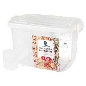 DOUBLE LOCK 7KG RICE CONTAINER 2558