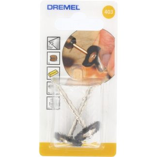 DREMEL BRISTLE BRUSH WHEEL 19MM (403)-2PPP