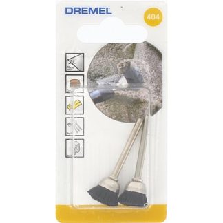 DREMEL BRISTLE BRUSH 13MM (404)-2PPP