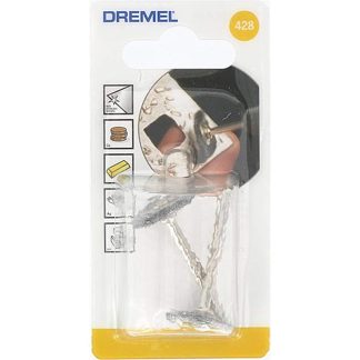 DREMEL CARBON STEEL BRUSH 19MM (428) 2PPP