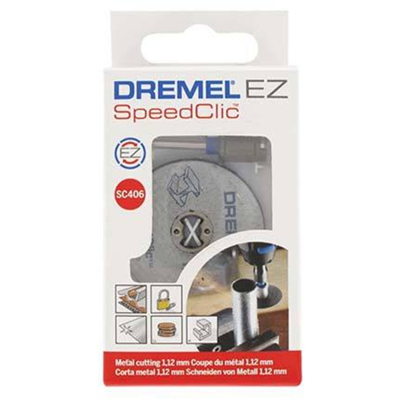 DREMEL SPEEDCLIC STARTER SET 38MM (SC406) 2PPP