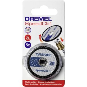 DREMEL SPEEDCLIC PLASTIC CUTTING WHEEL 38MM (SC476) 5PPP