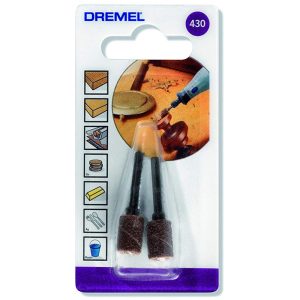 DREMEL SANDING DRUM MANDREL 6.4MM (430) 2PPP