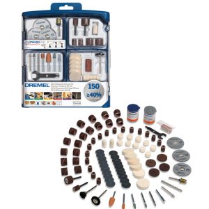 DREMEL MULTI PURPOSE ACCESSORY SET - 150'S (724)