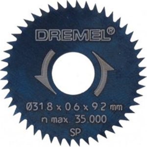 DREMEL RIP CROSS CUT BLADE 31.8MM (546) 2PPP - USE WITH DREMEL 670 ONLY