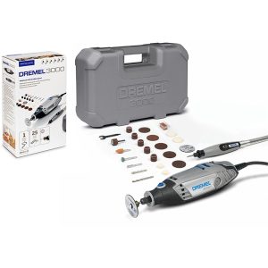 DREMEL 3000-15 ROTARY TOOL C/W ACCESSORIES