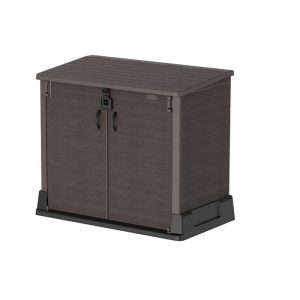 DURAMAX STOREAWAY STORAGE SHED 850L (BROWN) DM-86621