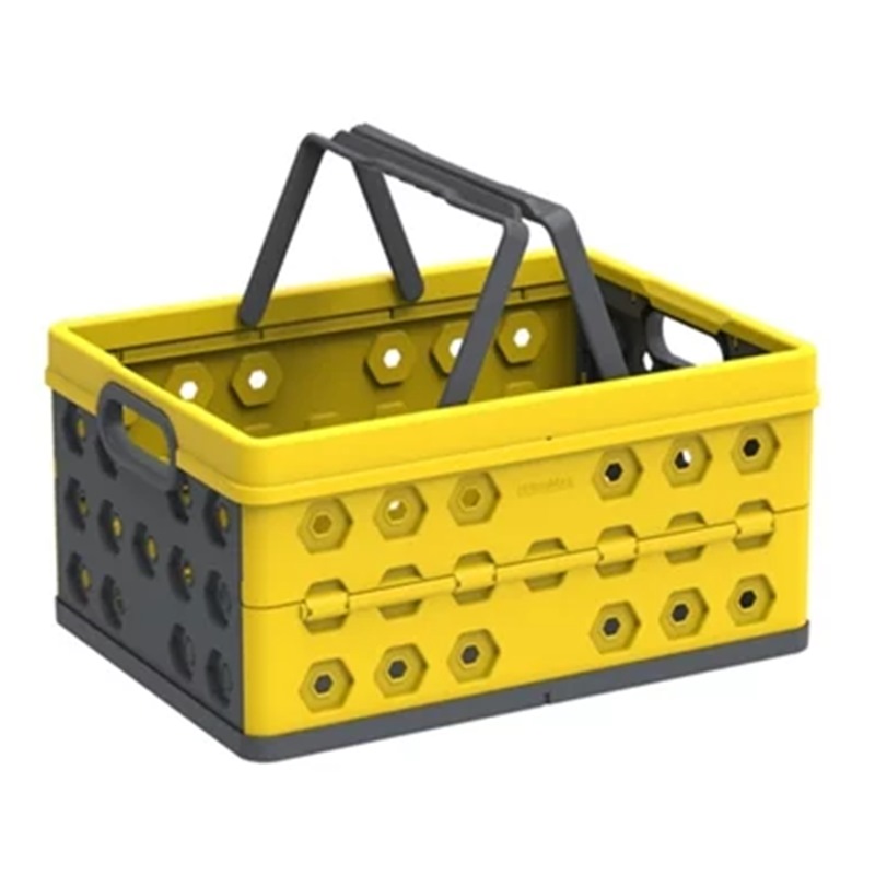 DURAMAX FOLDABLE BASKET 32L (YELLOW / GREY) 86201