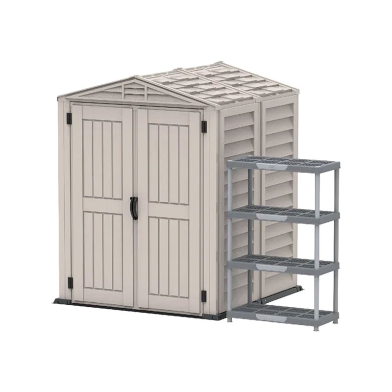 DURAMAX YARDMATE PLUS GARDEN STORAGE SHED 5X5FT 35525