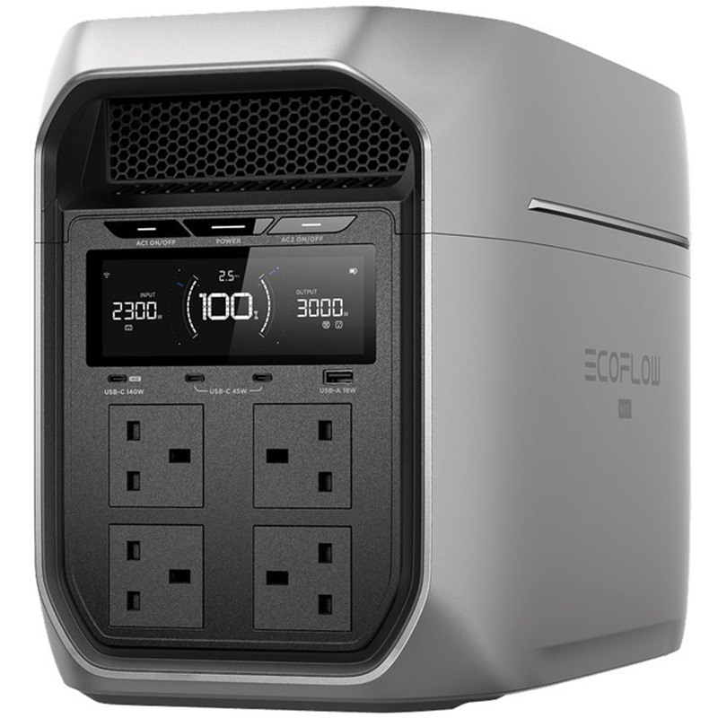 ECOFLOW DELTA 3 MAX PLUS PORTABLE POWER STATION