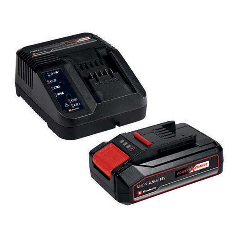 EINHELL 18V 2.5 AH P-X-C STARTER KIT BATTERY & CHARGER SET