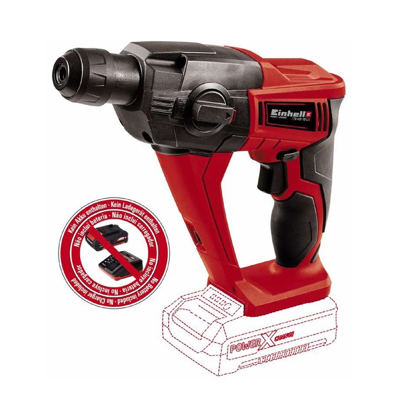 EINHELL TE-HD 18 LI-SOLO CORDLESS ROTARY HAMMER (BARE UNIT)